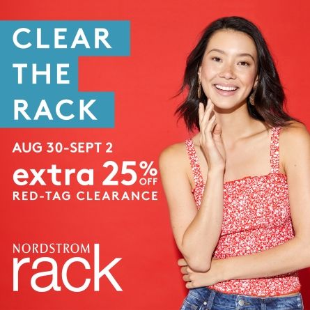 Clear the Rack, at Nordstrom Rack!