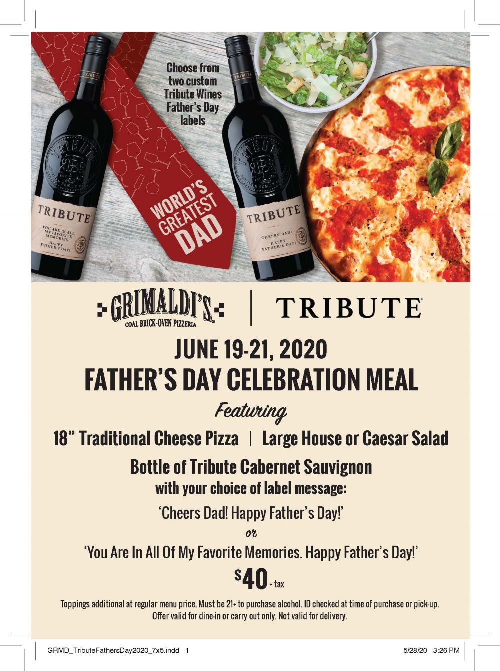 Father’s Day Promo